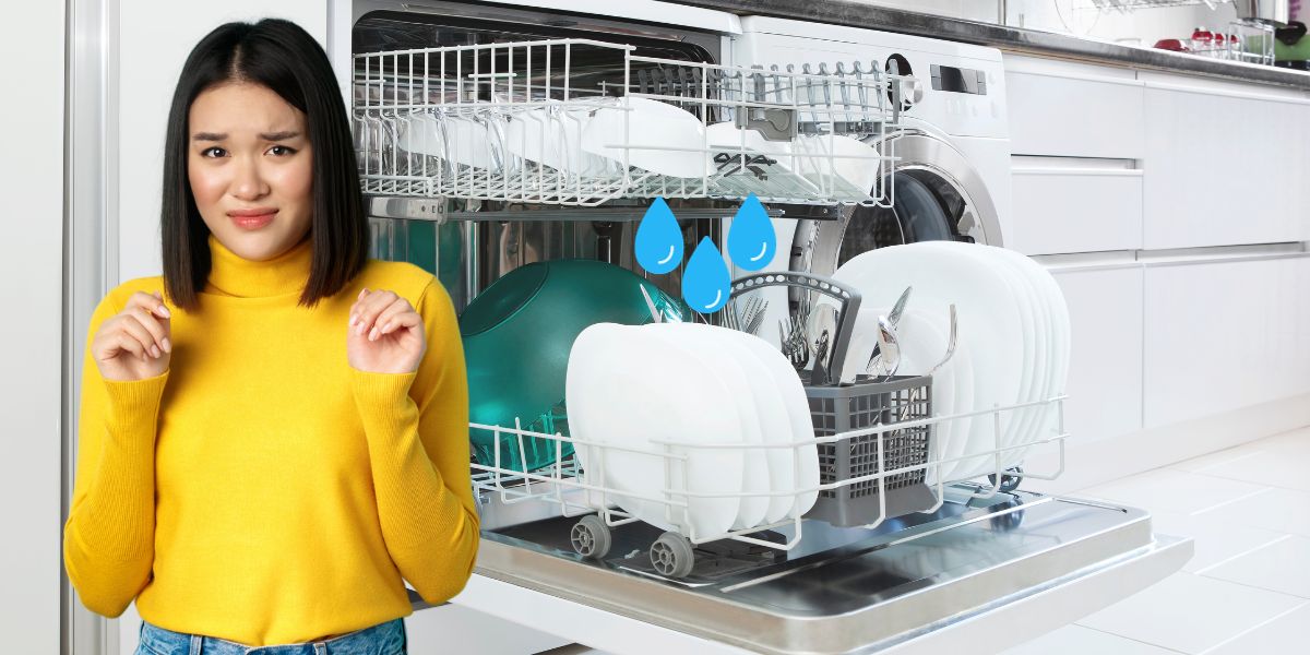 Humidité porte lave vaisselle